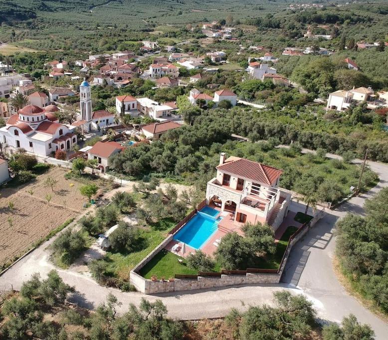 Villa Katerina With Eco Heated Pool Spiliá Exterior photo
