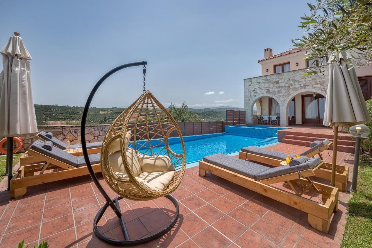 Villa Katerina With Eco Heated Pool Spiliá Exterior photo
